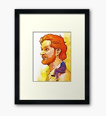 Bryan Fuller and Tiny Hannibal Framed Print