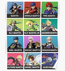 Marth-Rangliste Poster