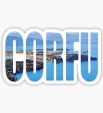 Corfu Sticker