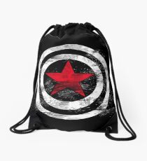 Winter Soldier Drawstring Bag