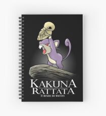Cuaderno de espiral Rattata Kakuna