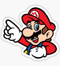 Super Mario Bros - Mario Sticker