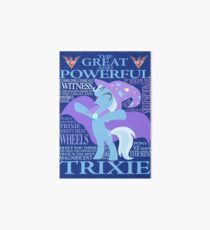 The Great and Powerful Trixie Art Board