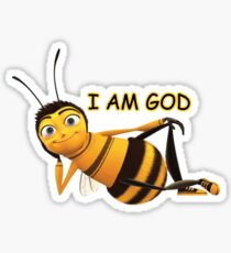 Barry B. Benson is GOD. Sticker