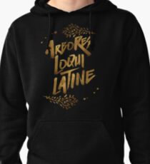 Sudadera con capucha los árboles hablan latín