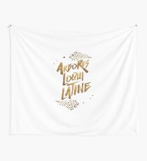 the trees speak latin Wall Tapestry
