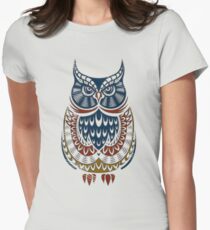 owl Women's Fitted T-Shirt