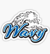 Wavy Sticker