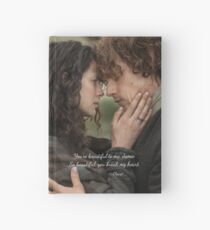 Cuaderno de tapa dura Outlander/Jamie Fraser/Quote from Diana Gabaldon