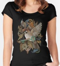 Clockwork Sparrow Women's Fitted Scoop T-Shirt