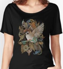 Clockwork Sparrow Women's Relaxed Fit T-Shirt