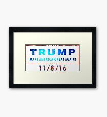 Trump Framed Print