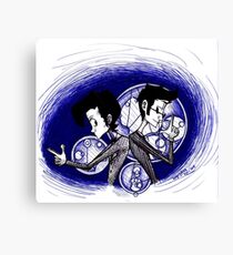 Double Team Canvas Print