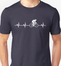 Cycling Heartbeat Unisex T-Shirt