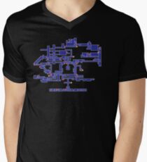 SOTN Map Men's V-Neck T-Shirt