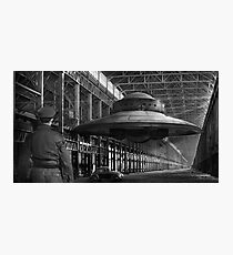 German flying saucer WW2 Photographic Print