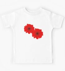 Double gerbera daisy Kids T-Shirt