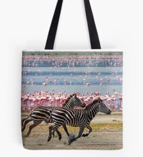 Racing Stripes Tote Bag