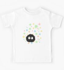 Soot Sprite with stars Kids T-Shirt
