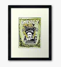 tesla Framed Print