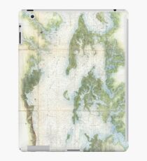 Vintage Map of The Chesapeake Bay (1857) iPad Case/Skin