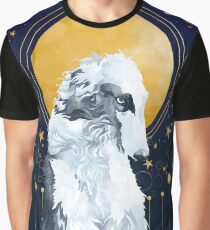 Celestial Borzoi Graphic T-Shirt