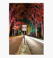 Light Speed Photographic Print