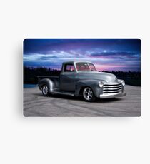 1953 Chevrolet 3100 Custom Pickup 'Sunrise' Canvas Print