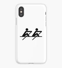 Rowing paddle team iPhone Case
