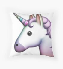 unicorn emoji pillow