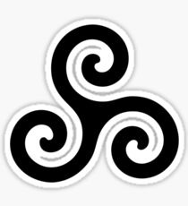 Merlin druid symbol Sticker