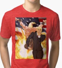 Trump's Bizarre Election - Jojo's Bizarre Adventure Trump Tri-blend T-Shirt
