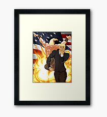 Trump's Bizarre Election - Jojo's Bizarre Adventure Trump Framed Print