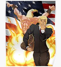Trump's Bizarre Election - Jojo's Bizarre Adventure Trump Poster
