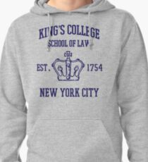 HAMILTON BROADWAY MUSICAL King's College School of Law Est. 1854 Greatest City in the World Pullover Hoodie