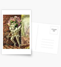 Wooden Robot Postcards