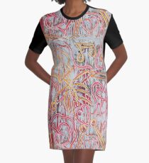 Rustikale Knochen T-Shirt Kleid