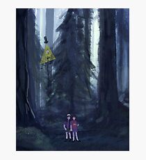 Lámina fotográfica El bosque de Gravity Falls