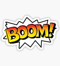 BOOM! Comic Onomatopoeia Sticker