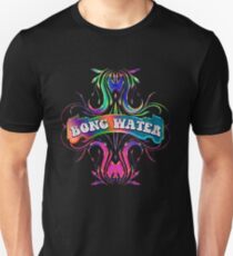 BONG WATER - black background Unisex T-Shirt