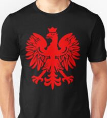 Polish Flag Red Eagle Unisex T-Shirt