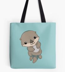 Cute Otter Pup Tote Bag