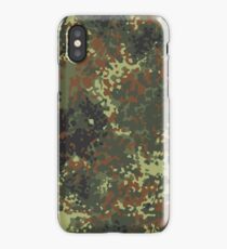 Flecktarn Camo iPhone Case