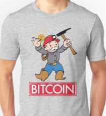 Camiseta ajustada Bitcoin