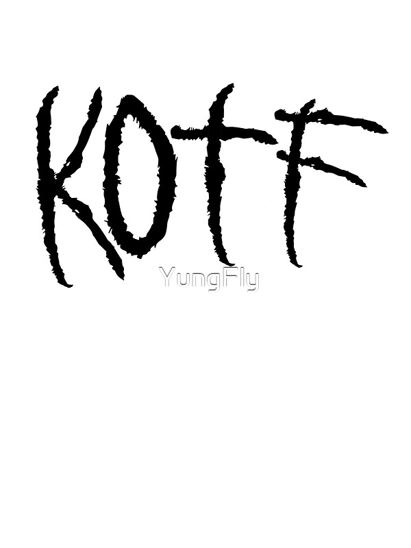 Design Kotf Font | quot kotf black font quot stickers by yungfly redbubble Design Kotf Font | quot kotf black font quot stickers by yungfly redbubble
