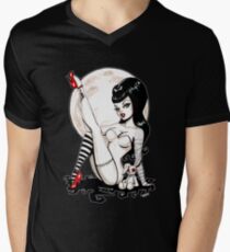 Alice in Zombieland - Alice does Zombieland (Black) Men's V-Neck T-Shirt
