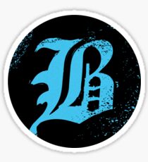 Beartooth Logo Turquoise Sticker