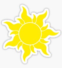 Tangled Sun Symbol Sticker