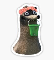 Gerald Finding Dory Flower Crown No Background Transparent Sticker Sticker