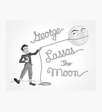 George Lassos the Moon Photographic Print